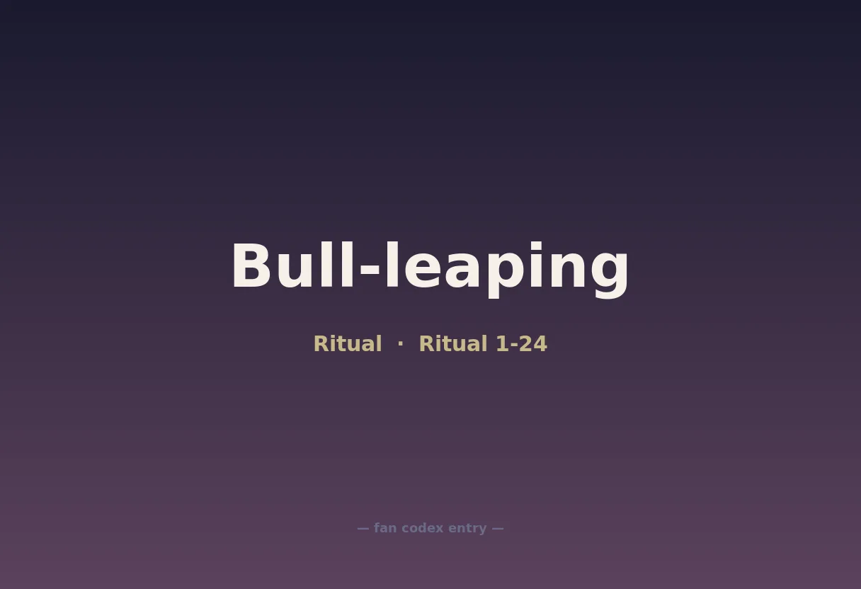 Bull-leaping